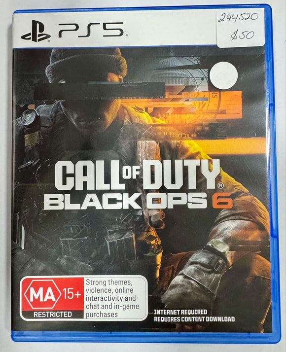 Call of Duty Black Ops 6 PS5 Game