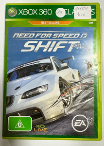 Need For Speed Shift Xbox 360 Game