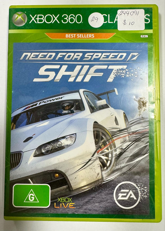 Need For Speed Shift Xbox 360 Game