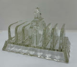 Vintage Glass Toast Rack