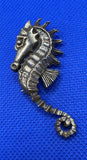 Vintage Art Deco Miracle Seahorse Brooch