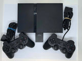 PS2 Slim Console with 2 Controllers