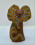 Hand Painted  Frilled-Neck Lizard