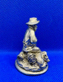 Pewter Australian Swagman Figurine