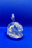Cut Glass Swan