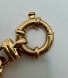 9ct Rose Gold Belcher Chain Bracelet