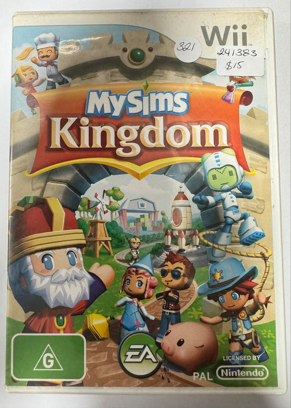 My Sims Kingdom Wii Game