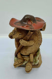 Pottery Travelling Echidna Figurine