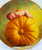 Anne Geddes "Country Pumpkin" Plate