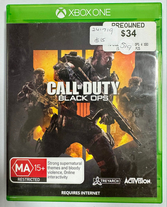 Call of Duty Black Ops Xbox One Game