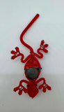 Beaded Wire Lizard Magnet