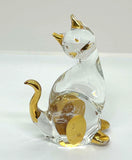 Murano Glass Cat Figurine