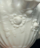 Fenton Milk Glass Candy Dish in the Cabbage Rose Pattern Set of 2