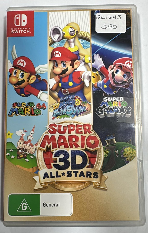 Nintendo Switch Game Super Mario 3D All stars