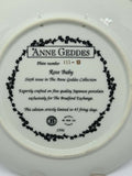 Anne Geddes "Rose Baby" Plate