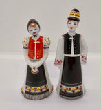 Vintage Hollohaza Porcelain Fingines From Hungary