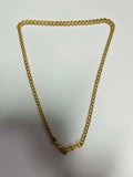 9ct Yellow Gold Solid Fob Chain