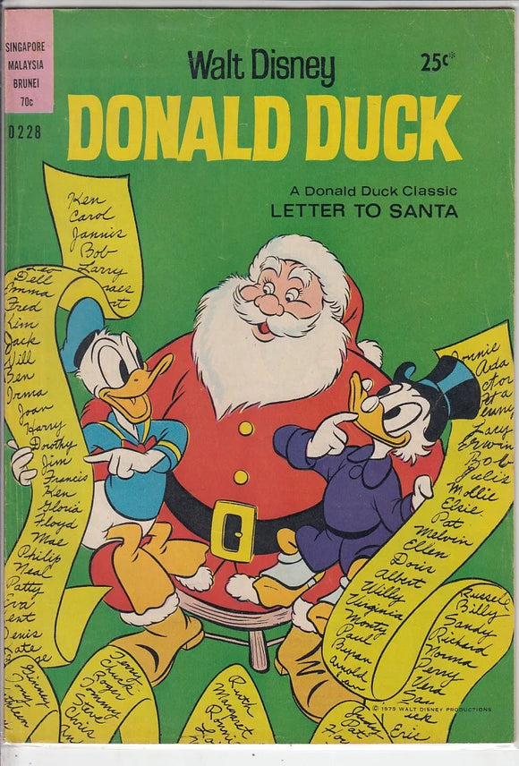 Comic Walt Disney Donald Duck - A Donald Duck Classic Letter to Santa D228