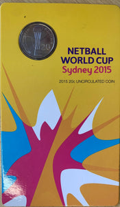 2015 Netball World Cup 20 Cent