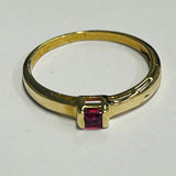 9ct Gold Ruby Ring