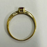 9ct Gold Ruby Ring