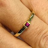 9ct Gold Ruby Ring