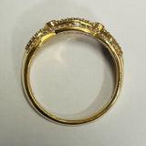 10ct Yellow Gold Diamond Ring