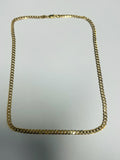 9ct Gold Flat Curb Link Chain