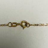 9ct Gold Sword Pendant and Chain