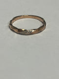 10ct Rose Gold Diamond Ring Michael Hill
