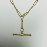 9ct Gold Paper Clip Necklace