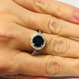 Sterling Silver Cubic Zirconia Ring