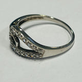 Sterling Silver Cubic Zirconia Ring