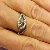 Sterling Silver Cubic Zirconia Ring