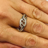 Sterling Silver Cubic Zirconia Ring