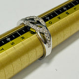 Sterling Silver Cubic Zirconia Ring