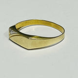 9ct Yellow Gold Diamond Ring
