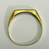 9ct Yellow Gold Diamond Ring