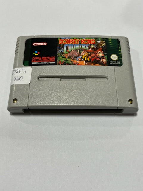 Super Nintendo Game Donkey Kong Country