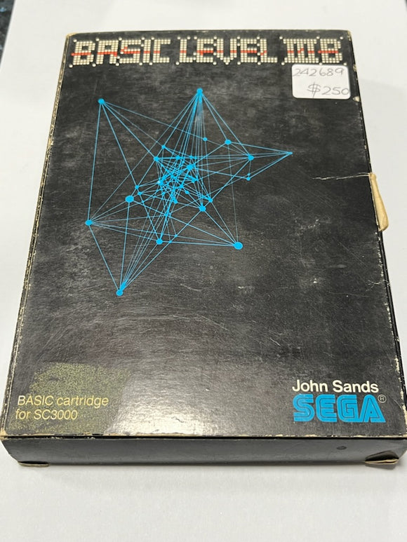 Sc3000 Sega SC3000 Basic Level III B Game