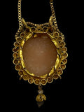 18ct Yellow Gold Cameo Necklace