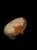 9ct Gold Cameo Brooch