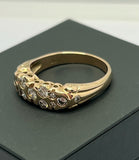 9ct Rose Gold Diamond Ring