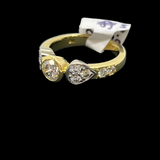 18ct Gold Bezel Set Ring with Valuation