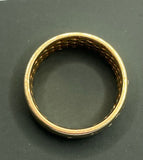 10ct Rose Gold Diamond Band