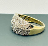 9ct Gold Diamond Ring