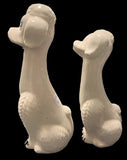 Japan Poodle Salt and Pepper Shakers