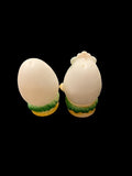 Plastic Egg Salt and Pepper Shakers