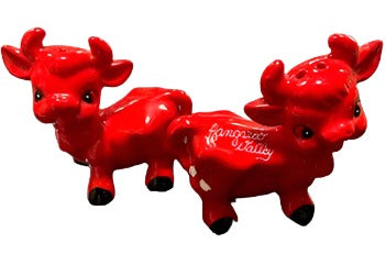 Red Bulls Kangaroo Valley Salt and Pepper Shakers