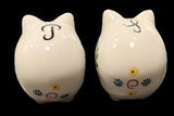 Floral Pig Salt and Pepper Shakers